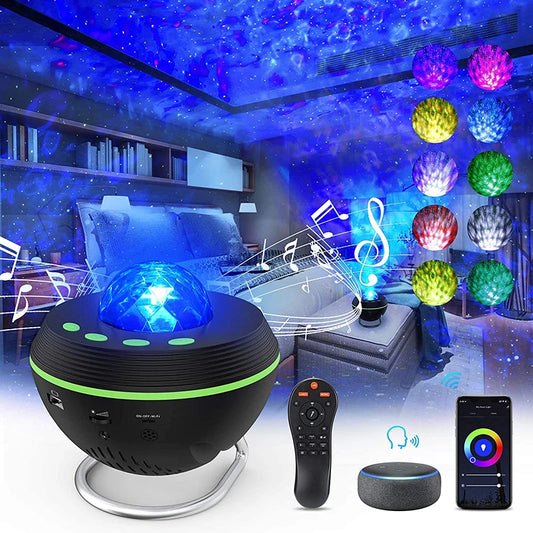 New WiFi Tuya Smart LED Star Galaxy Projector Ocean