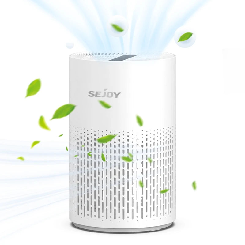 Sejoy Air Purifier H13 True HEPA Filter for Home Allergies