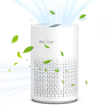 Sejoy Air Purifier H13 True HEPA Filter for Home Allergies