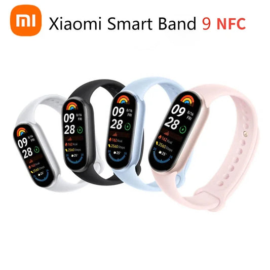 Xiaomi Band 9 NFC 1.62'' AMOLED Ultra Long Battery