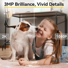 BoyKeep 3MP 5G/2.4GHz WiFi Indoor Home Security