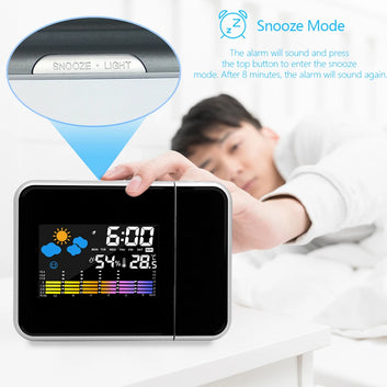 Smart Alarm Clock with Night Backlight Digital LED